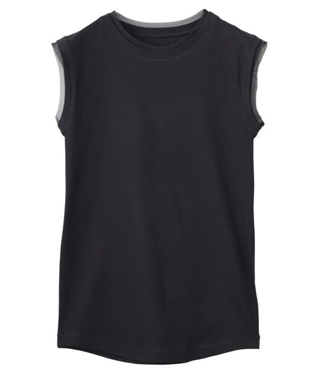 FORFORMO Simple Crewneck Tops  シンプルクルーネックトップス ブラック