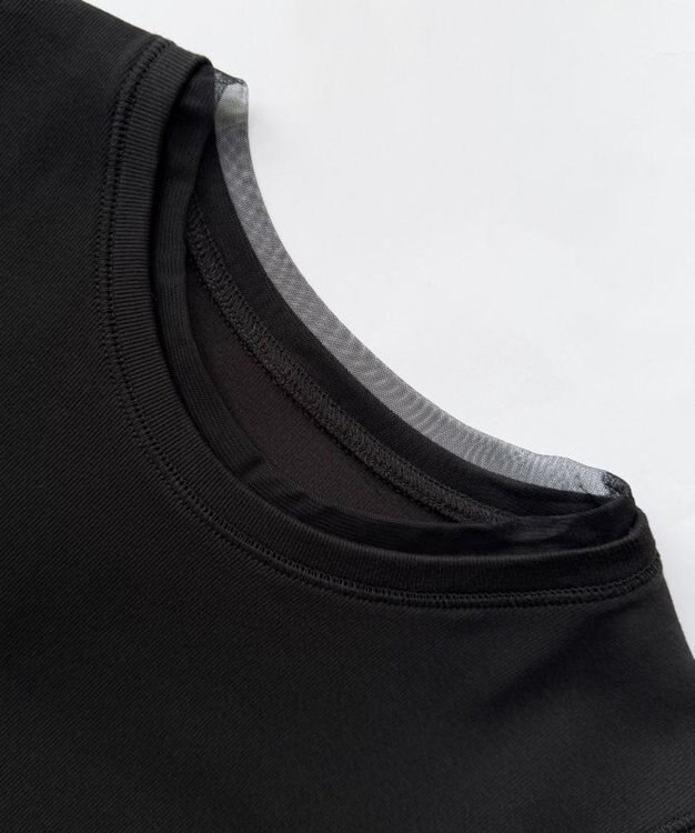 FORFORMO Simple Crewneck Tops  シンプルクルーネックトップス ブラック