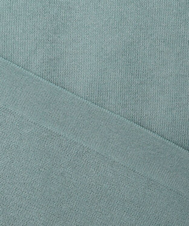 UNFILO MENS シアーニット【ギフトにもおすすめ】 スモーキーグリーン