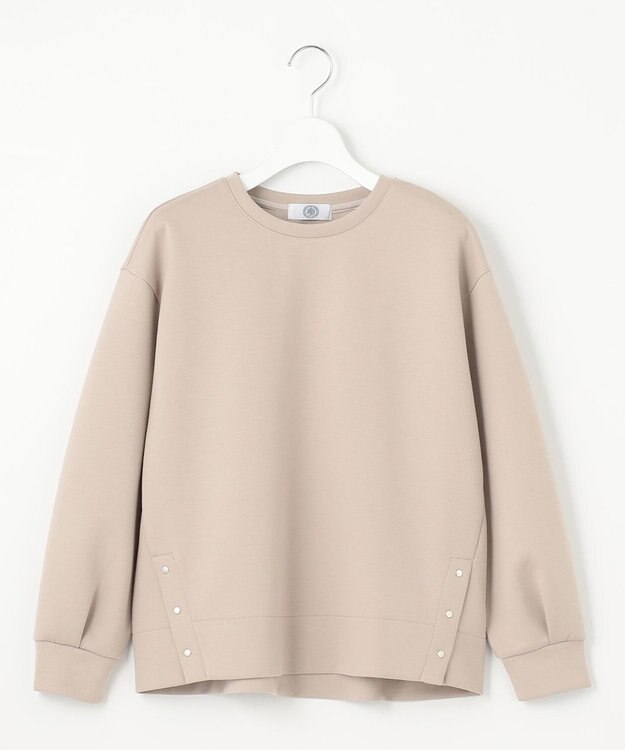 J.PRESS LADIES L 【WEB限定カラーあり】ダンボールニットジャージー カットソー グレージュ系