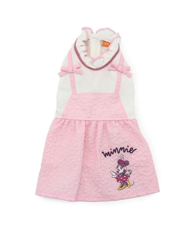 PET PARADISE  ディズニー ミニー ワンピース 《ぷくっと花柄》 小型犬 ぷくっと花柄