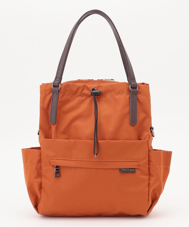 Y'SACCS 【Y’SACCS vous et】ポーチ付き4WAYリュック レンガブラウン