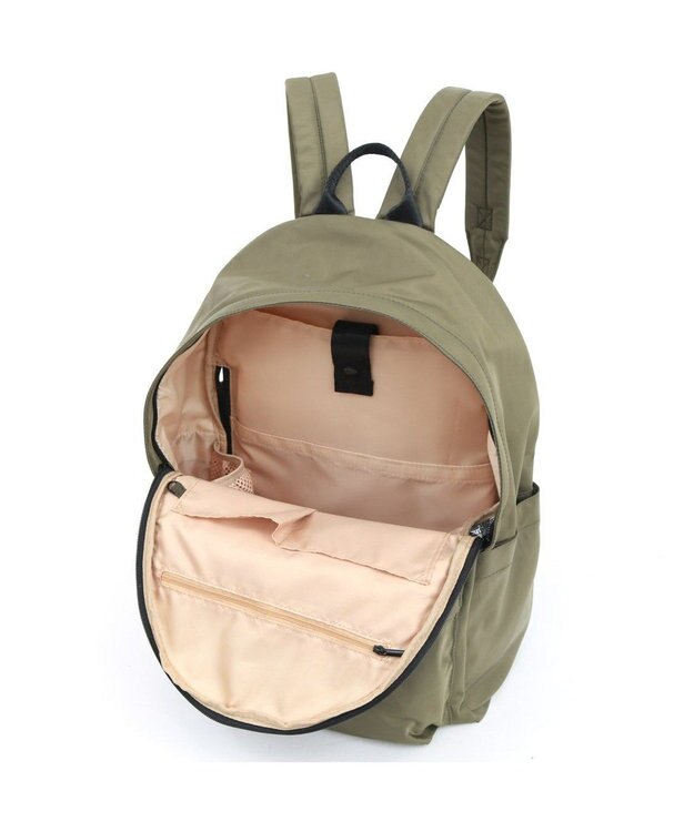 UNBILLION カシュカシュ cachecache / 【WEB限定】ユニセックスで使えるシンプル好きさんのための11ポケットリュック カーキ