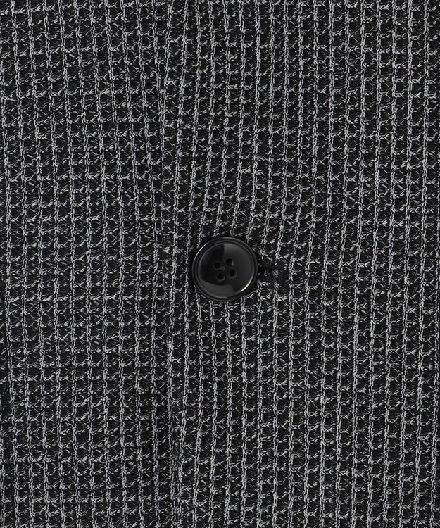 JOSEPH HOMME 新素材【洗える/清涼感】メランジクロスジャージー　カットソージャケット ブラック系