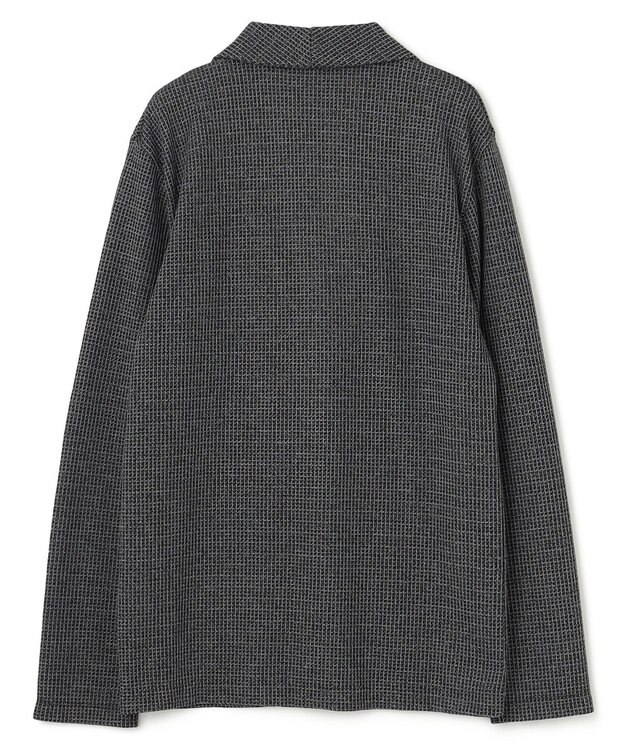 JOSEPH HOMME 新素材【洗える/清涼感】メランジクロスジャージー　カットソージャケット ブラック系