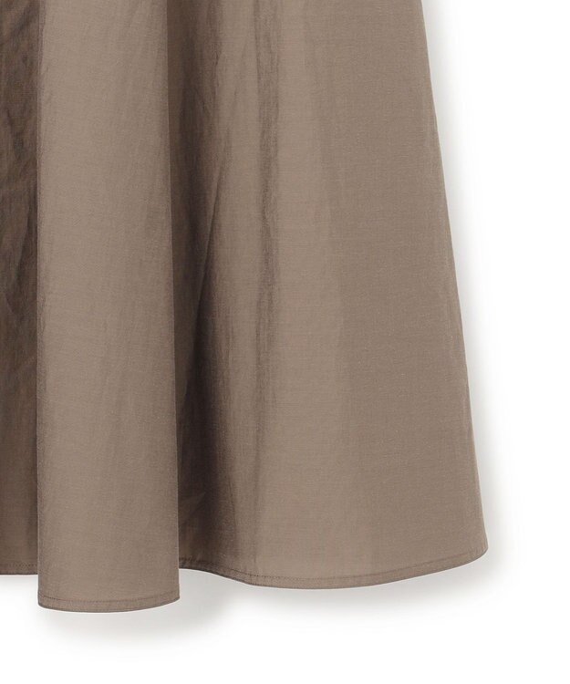 23区 S 【先行予約】MANTECOブライトワッシャー フレアワンピース モカ系