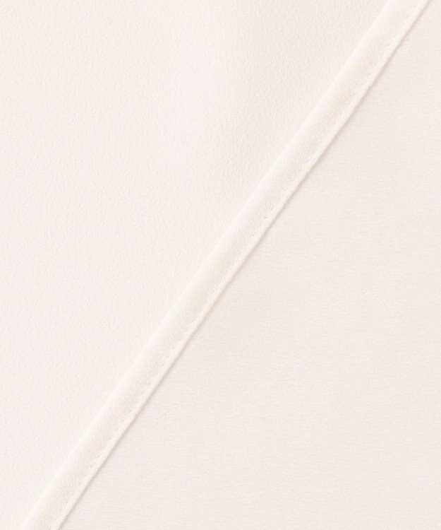 J.PRESS LADIES S ヌーディスバックサテン ブラウス アイボリー系