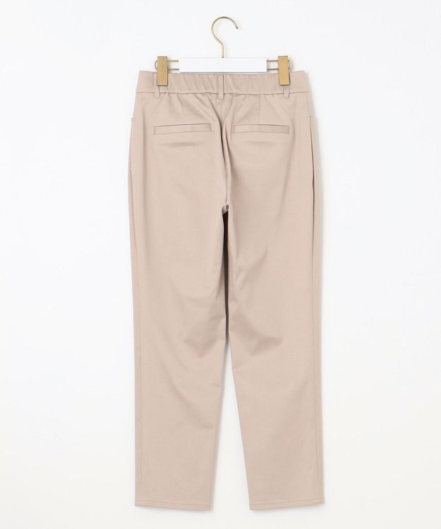 ANY SIS 【撥水機能】サテンストレッチビューティー パンツ ベージュ