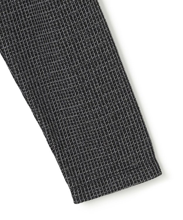 JOSEPH HOMME 新素材【洗える/清涼感】メランジクロスジャージー　カットソージャケット ブラック系