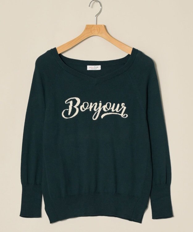 ONWARD Reuse Park 【any FAM】ニット秋冬 グリーン