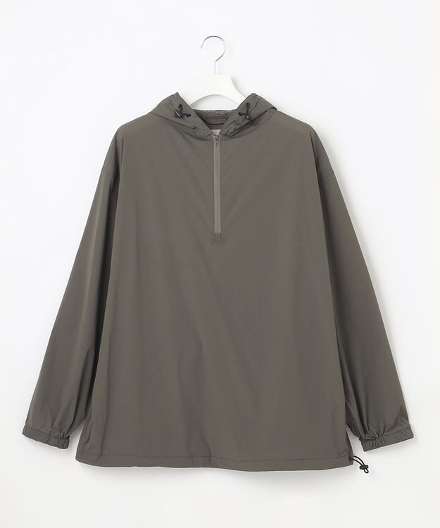 UNFILO MENS LIGHT MOVE パッカブルアノラック カーキ