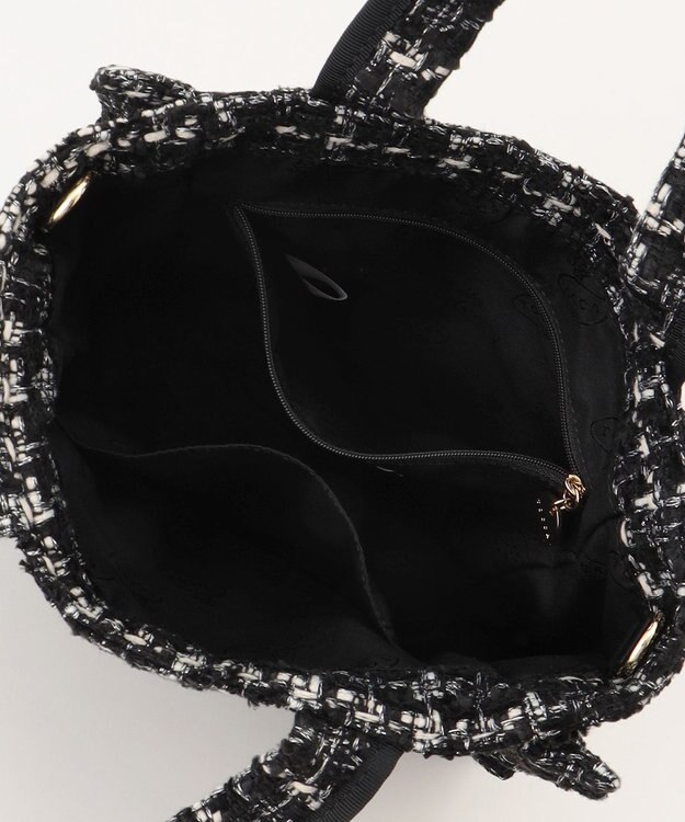 TOCCA WAVES MINIBAG ミニバッグ ブラックツイード系