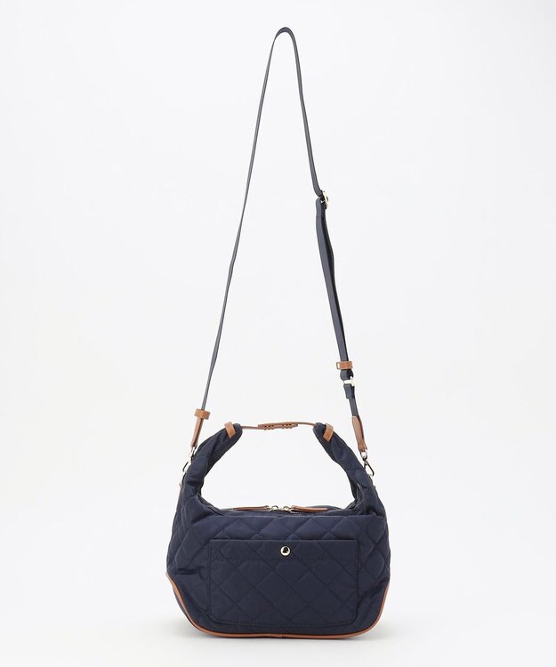 LA BAGAGERIE キルティング2WAYショルダーバッグ ネイビー