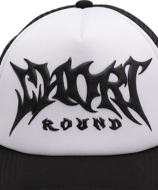 WEGO 【ユニセックス着用ITEM】3Dプリントメッシュキャップ ブラック