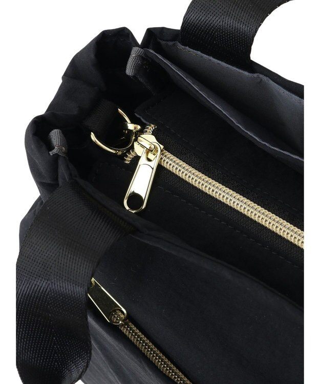 Green Parks ・Ｌｅｇａｔｏ　Ｌａｒｇｏ　洗えるかばん　２ｗａｙトート Black