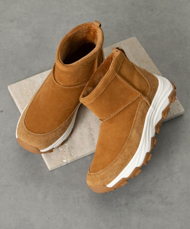 Bridget Birkin 【VINCULUM】スエードスニーカーブーツ ブラウンスウェード