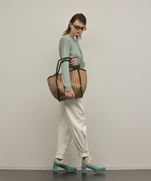 GRACE CONTINENTAL VIPERA THE　LABEL メッシュトートBAG キナリ