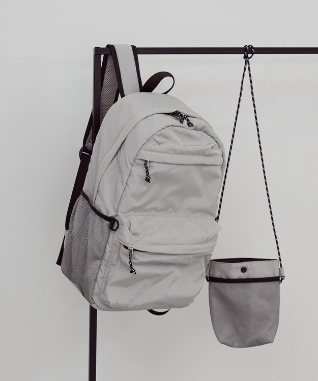 AMERICAN HOLIC 【2SET】多機能リュック<マザーズバッグ> Light Gray