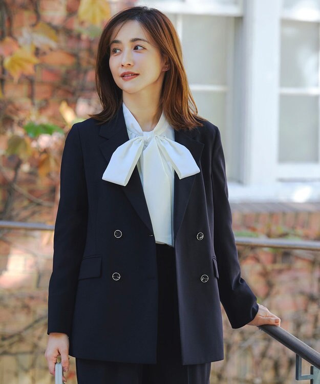 ANY SIS セレモニーダブルクロス テーラードジャケット