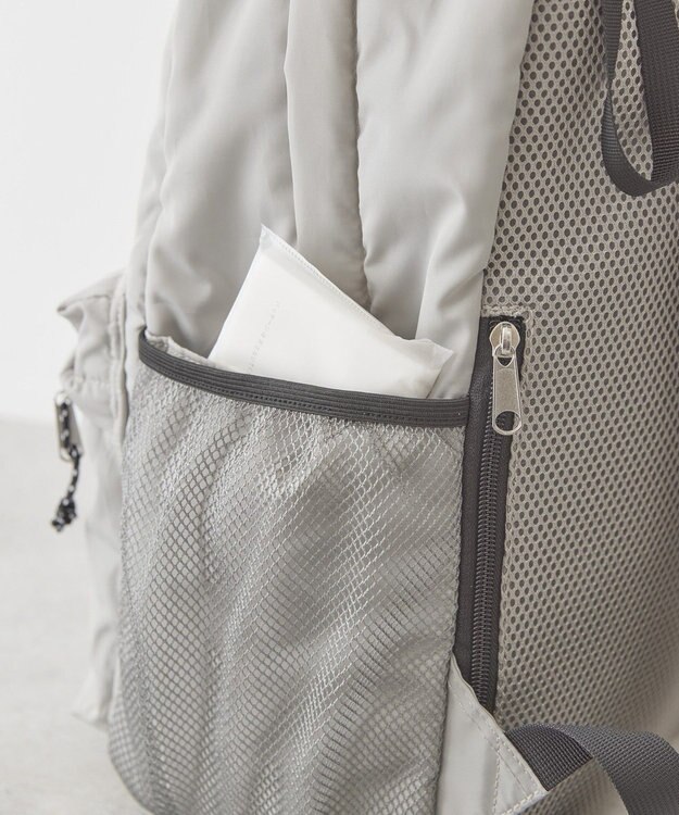 AMERICAN HOLIC 【2SET】多機能リュック<マザーズバッグ> Light Gray