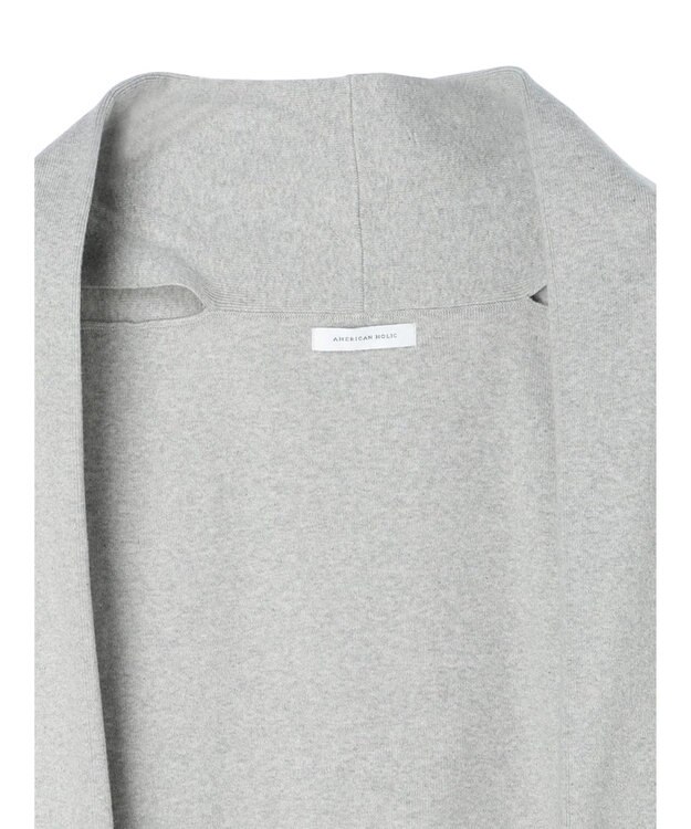AMERICAN HOLIC ニュアンスニットジレ Light Gray Mixture