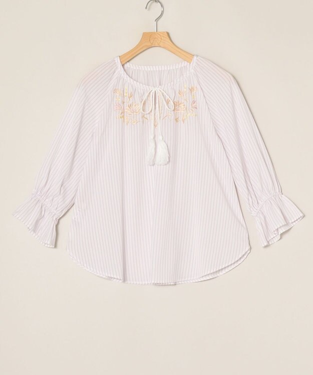 ONWARD Reuse Park 【any SiS】ブラウス春夏 パープル