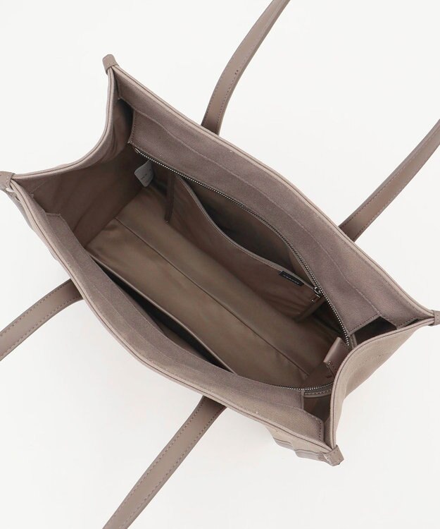 Y'SACCS バインダーキャンバスA4トートバッグ グレージュ