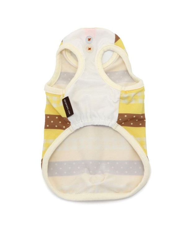 PET PARADISE ペットパラダイス エコメイド 天竺 タンクトップ 《蜂mix》 小型犬 イエロー