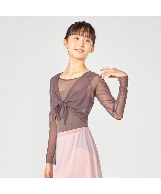 Chacott チュールカシュクール ダークブラウン