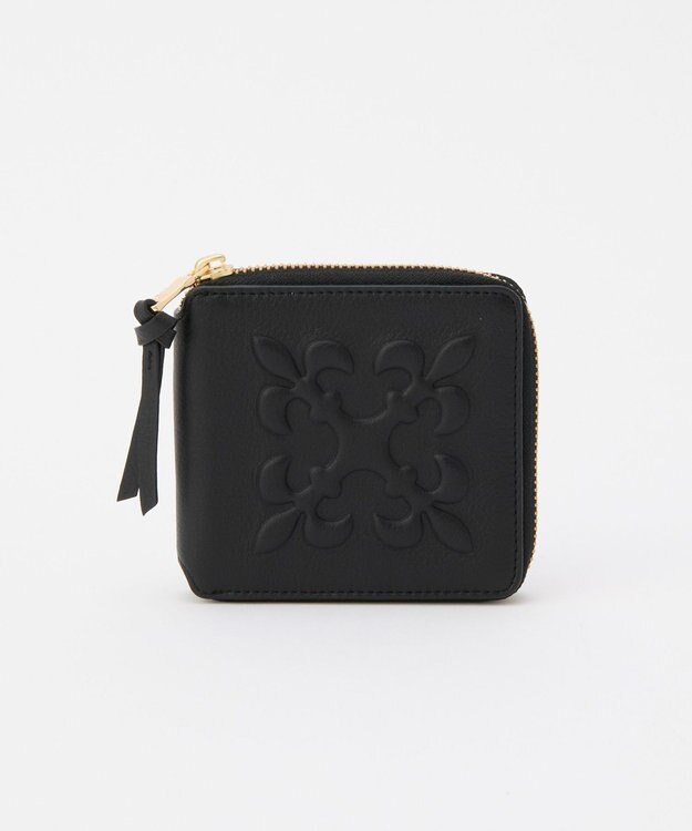 ラシット（russet）/エンボスモノグラムラウンドウォレット(SO−431) エンボスモノグラムラウンドウォレット(SO-431) / russet