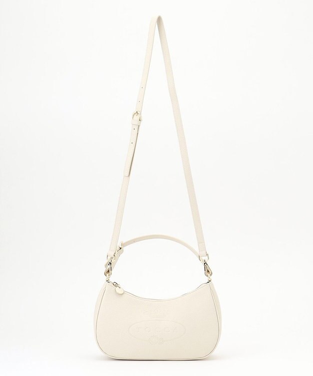 TOCCA DEAR CRESCENT LEATHER MINIBAG ミニバッグ アイボリー系