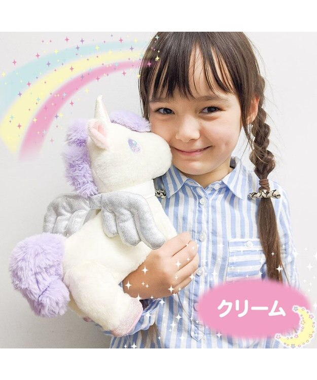 Mother garden  マザーガーデン とことこおさんぽシリーズ ユニコーン 《クリーム》 クリーム