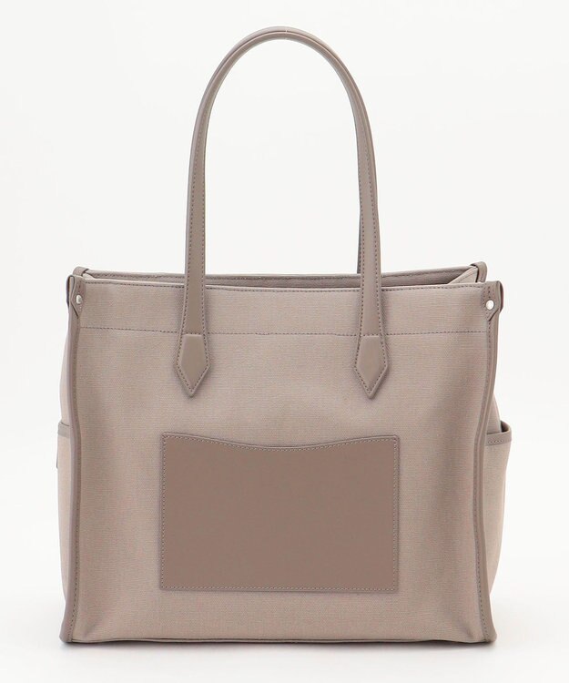 Y'SACCS バインダーキャンバスA4トートバッグ グレージュ