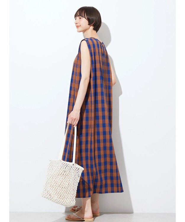 AMERICAN HOLIC 接触冷感ショルダータックワンピース2 Check