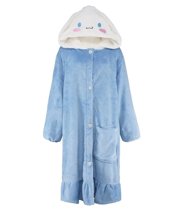 San-ai Resort（三愛水着楽園） 【SALE】温活にもぴったり！シナモロール着ぐるみワンピース  【northerly】【サンリオキャラクターズ×San-ai Resortコラボ】 サックス