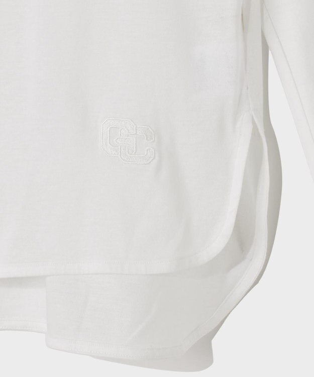 GRACE CONTINENTAL 天竺ドルマントップ ホワイト