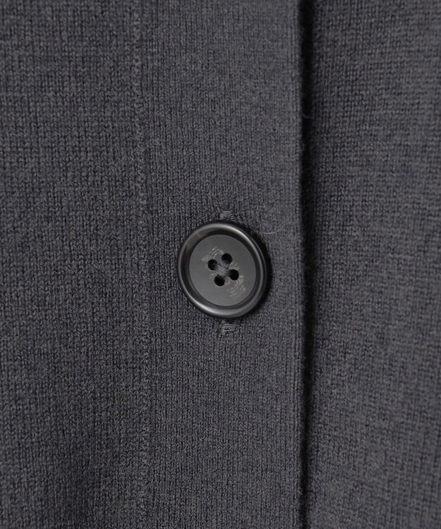 J.PRESS LADIES 【洗える】SOFT TOUCH WOOL ニット ポンチョ スレート系