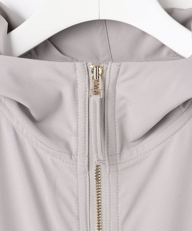 ANY SIS S ラッシュガード ジップアップフーディー ライトグレー