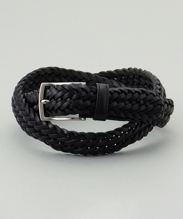 GOTAIRIKU レザーメッシュベルト ブラック系