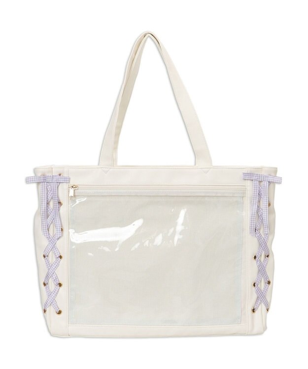 WEGO 【痛バ＆推し活グッズ】レースアップ痛バッグL 柄19