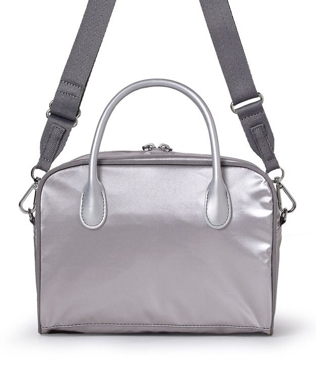 LeSportsac SQUARE TH CROSSBODY/アップタウンシルバーシャイン/シルバー アップタウンシルバーシャイン/シルバー