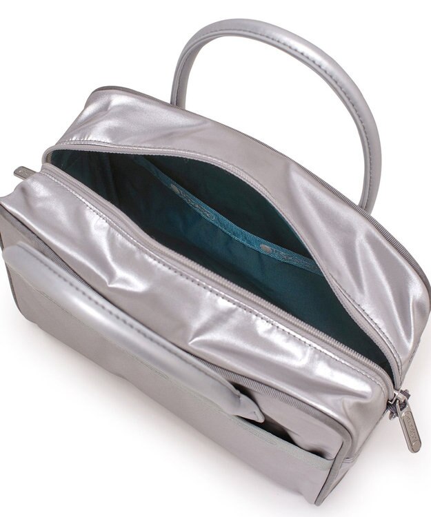 LeSportsac SQUARE TH CROSSBODY/アップタウンシルバーシャイン/シルバー アップタウンシルバーシャイン/シルバー