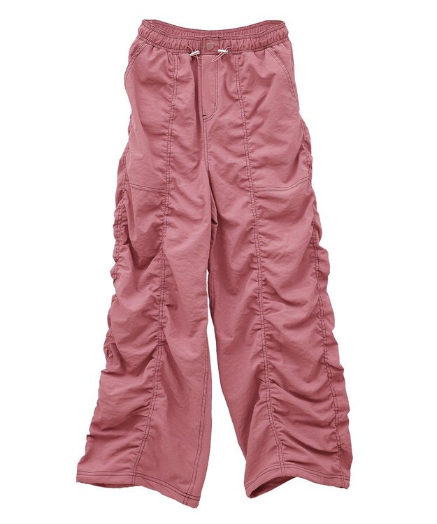 Green Parks ・ＳＵＧＡＲ　ＳＰＯＯＮ　配色ｓｔギャザーパンツ Pink