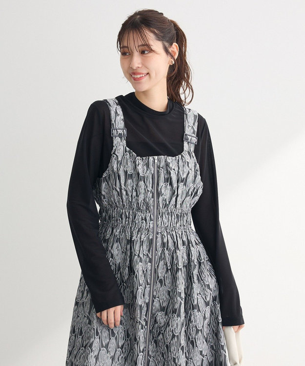 Green Parks シアーカットプルオーバー Black