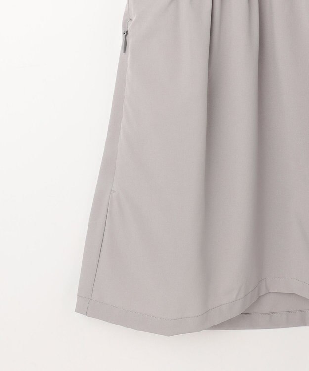 ANY SIS S ラッシュガード ジップアップフーディー ライトグレー