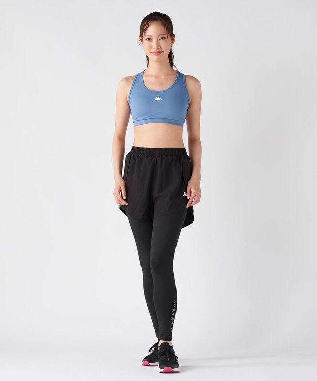 OP／FILA 【Kappa】パンツドッキングレギンス ブラック