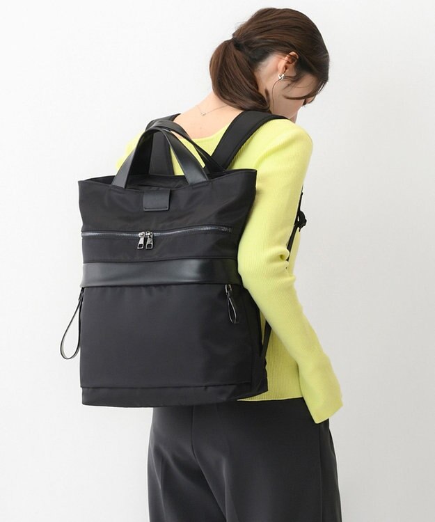 ACE BAGS & LUGGAGE W&.Day/Night サクテ 2WAYリュック A4サイズ 14.0インチPC収納 19022 ダブルアンドデイナイト ブラック