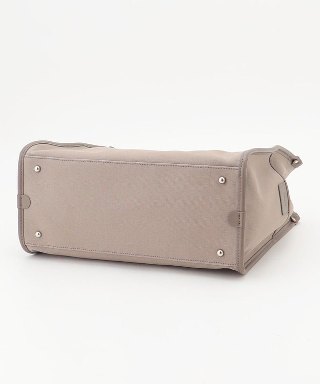 Y'SACCS バインダーキャンバスA4トートバッグ グレージュ