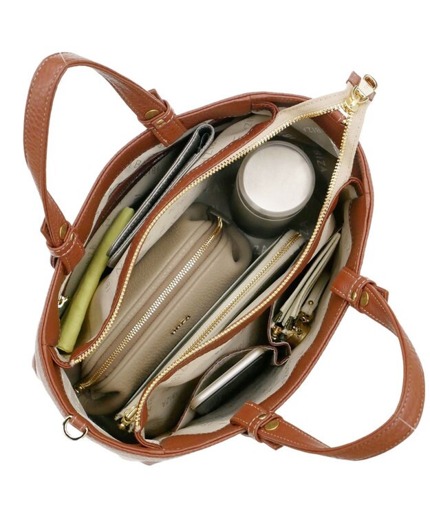 IBIZA フンシオナール　2WAYバッグ 濃茶