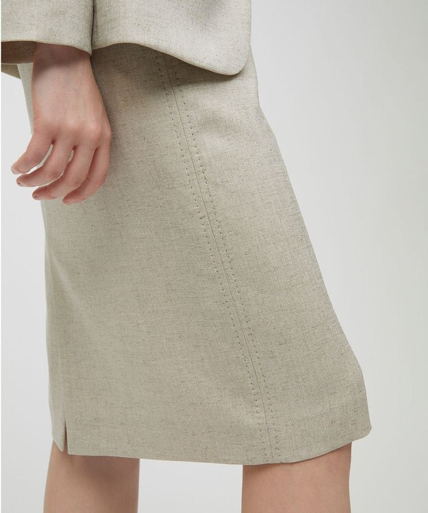 BEIGE， CAROLE / タイトスカート Sand×Slate